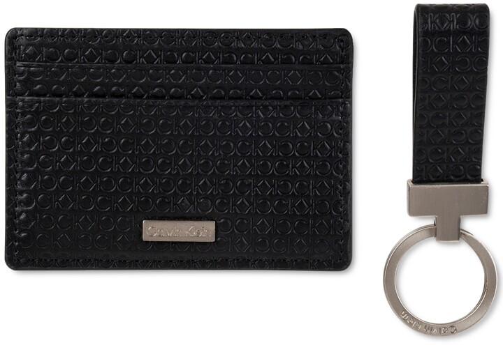Calvin Klein Men's Micro Cardcase With Key Wallet - ShopStyle