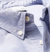 Thumbnail for your product : Visvim Lungta Button-Down Collar Flag-AppliquÃ©d Cotton-Oxford Shirt