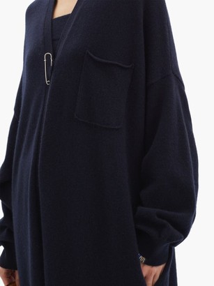 Extreme Cashmere No. 61 Koto Stretch-cashmere Cardigan - Navy