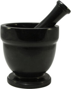 Designs by Marble Crafters Asclepius Marble Mortar and Pestle Set