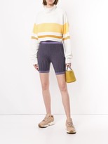 Thumbnail for your product : Suki houndstooth biker shorts