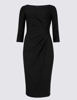 Thumbnail for your product : Marks and Spencer PETITE 3/4 Sleeve Shift Midi Dress