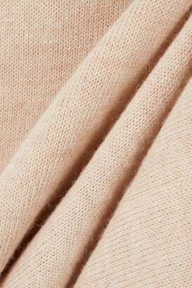 Caes + Net Sustain Wool And Alpaca-blend Sweater - Beige