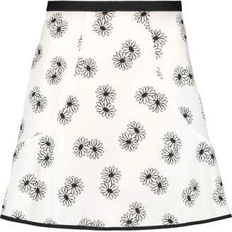 See by Chloe Printed cotton mini skirt