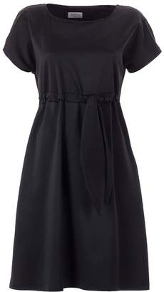 Emelita - Black Kimono Sleeves Mini Dress