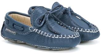 Baby Walker lace-detail loafers