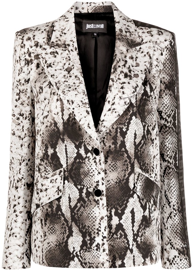 white snakeskin jacket