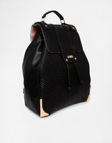 Thumbnail for your product : Faith Ribbed Quilted Backpack