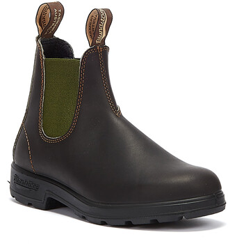 Blundstone Originals Unisex Brown / Green Boots-UK 5 / EU 38
