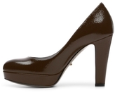 Thumbnail for your product : Sergio Rossi Patent Leather Platform Pump