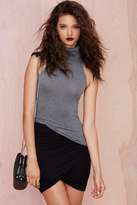 Thumbnail for your product : Nasty Gal Factory Wrapped Up Knit Skirt