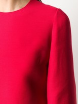 Thumbnail for your product : Valentino Scalloped Sleeves Shift Dress