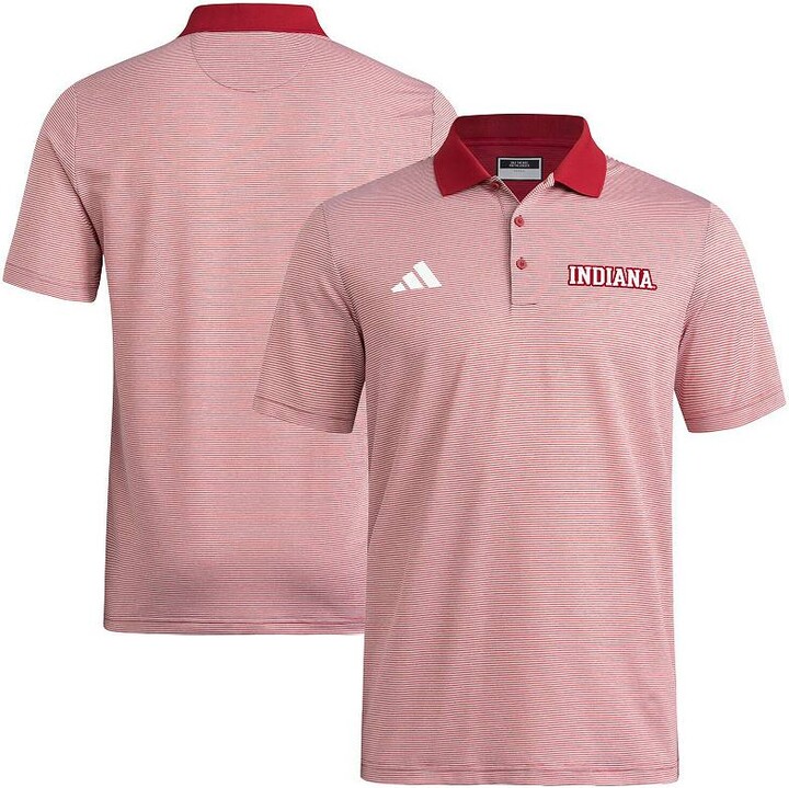 Crimson Indiana Hoosiers Ultimate 365 Ottoman Polo Shirt