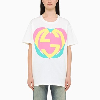Gucci t shirt heart Clearance