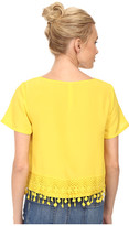 Thumbnail for your product : Kensie Thick Soft Crepe Top KS3K4437