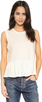 Thumbnail for your product : The Great Sleeveless Ruffle Tee