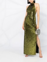 Thumbnail for your product : Galvan Halterneck Sequin Gown