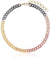 Thumbnail for your product : Shay 18kt gold diamond sapphire anklet
