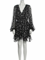 Thumbnail for your product : Caroline Constas Silk Mini Dress Black