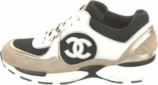 CHANEL Casual Style Street Style Logo Metallic Low-Top Sneakers (G39792  Y56368 K5450, G39792 Y56368 K5451)