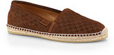 Thumbnail for your product : Gucci Pilar Suede Microguccisma Espadrille Flats