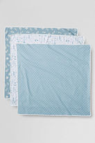 Thumbnail for your product : Lands' End Swaddle Baby Blankets (Set of 3)