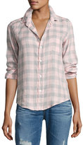 Thumbnail for your product : Frank And Eileen Barry Large Check Shirt, Pink/Gray