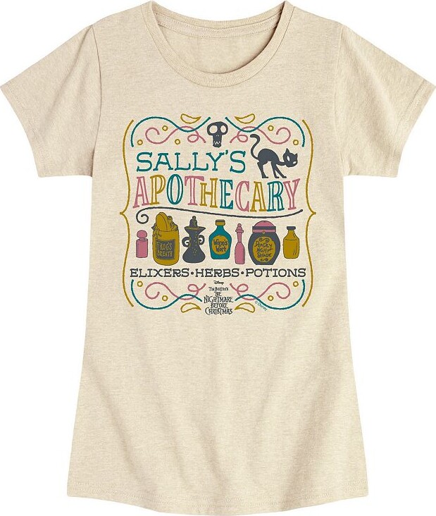 Disney's The Nightmare Before Christmas Girls 7-16 Sally's Apothecary Graphic Tee