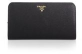 Thumbnail for your product : Prada Large Saffiano Leather Wallet