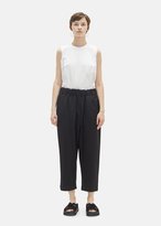 Thumbnail for your product : Simone Rocha Straight Heavy Jersey Trousers Black Size: UK 6
