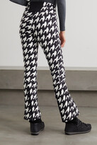 Thumbnail for your product : Perfect Moment Aurora Houndstooth Flared Ski Pants - Black
