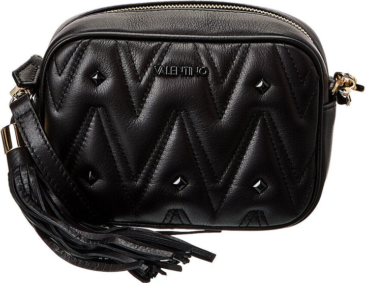 Valentino By Mario Valentino Amel Diamond Leather Crossbody ShopStyle