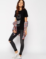 Thumbnail for your product : ASOS PETITE T-Shirt With I Love You Latte Print