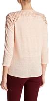 Thumbnail for your product : Rebecca Taylor Linen Lace Tee