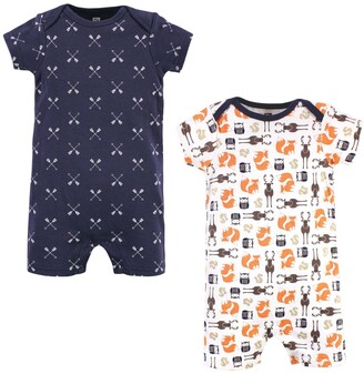Hudson Baby Boys and Girls Rompers, 2 Piece Set