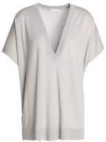 Brunello Cucinelli Knitted Wool And Cashmere-Blend Top