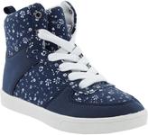 Thumbnail for your product : Old Navy Girls Printed Canvas High Tops