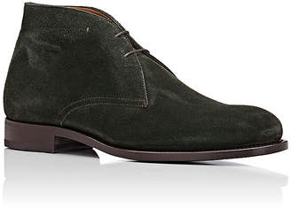 Isaia MEN'S SUEDE CHUKKA BOOTS