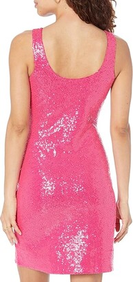 Commando Sequin Mini Dress SEQ300 Pink) Women's Clothing - ShopStyle