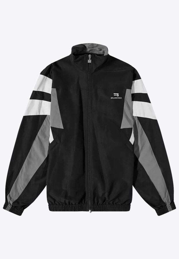 Balenciaga Sporty B Tracksuit Jacket - ShopStyle Outerwear