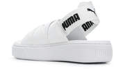 Thumbnail for your product : Puma logo sling-back sandals