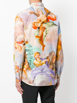 Moschino Renaissance print shirt