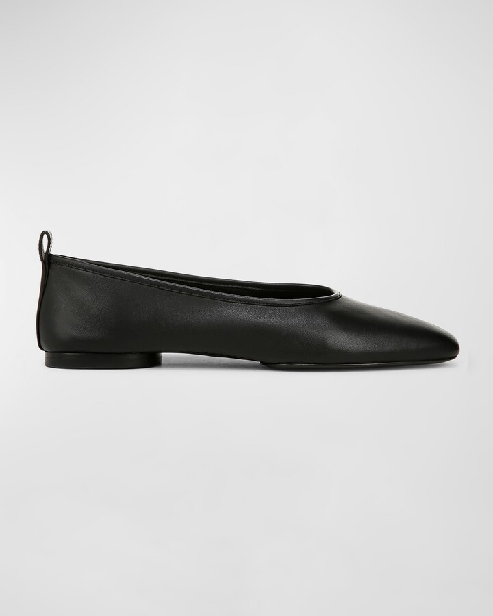 Vince Vivian Lambskin Ballerina Flats