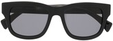 Thumbnail for your product : Gucci Eyewear Logo-Print Arm Sunglasses