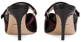 Thumbnail for your product : Gucci Mid-heel slide with Web