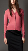Thumbnail for your product : Burberry Twist-Back Cotton Cardigan