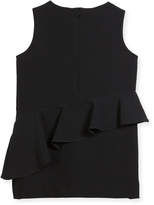 Thumbnail for your product : Milly Minis Logan Italian Cady Ruffle Dress, Size 8-16
