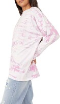 Thumbnail for your product : Free People Be Free Tie Dye Oversize Long Sleeve T-Shirt