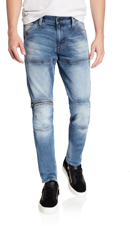 g star jeans with zippers