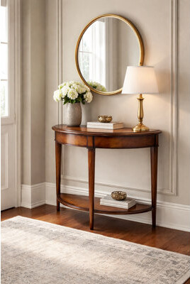 Oliver Home Furnishings Dover Console Table - Small